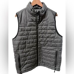 Moonshine Men's Gray Western Quilted Vest